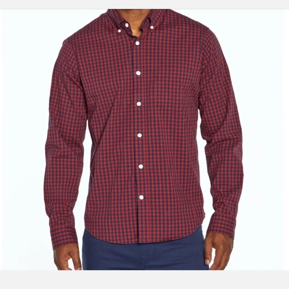 Gap Men's Long Sleeve Woven Poplin Shirt | NWT Size Medium